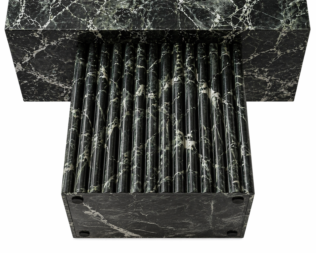 Le Lavabo Totem "Émeraude Royale"
