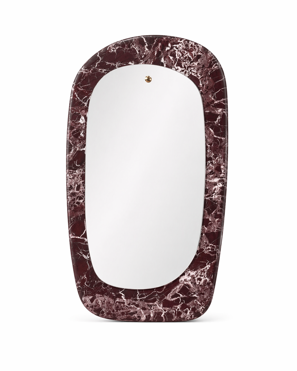Le Miroir "Souverain" en Rosso Levanto