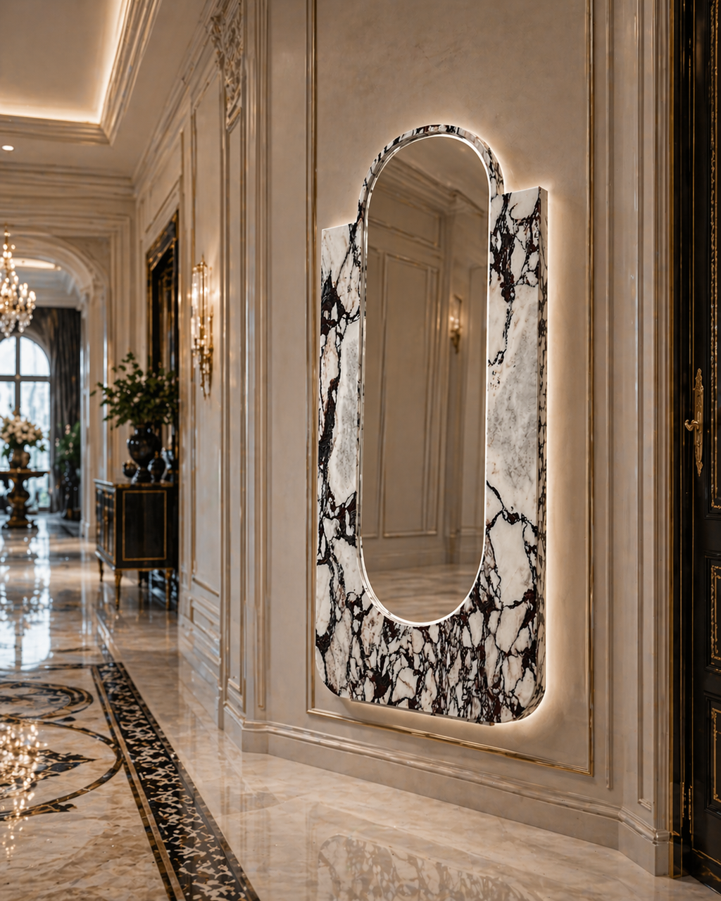 Le Miroir "Éclat Monolithique"