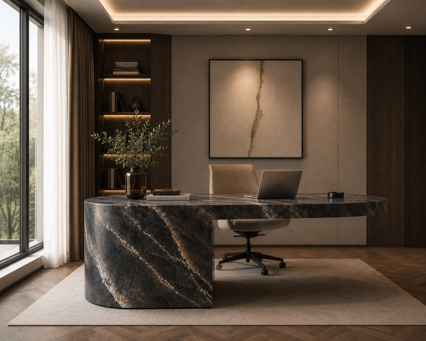 Le bureau secrétaire "aura"