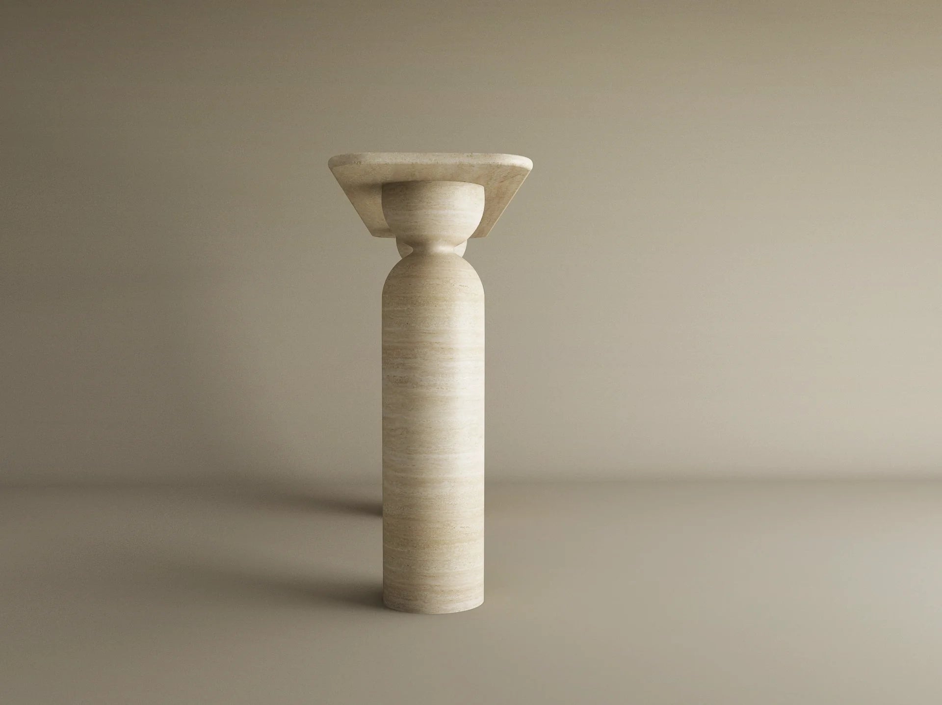 Console en Travertin TERRA COLUMN