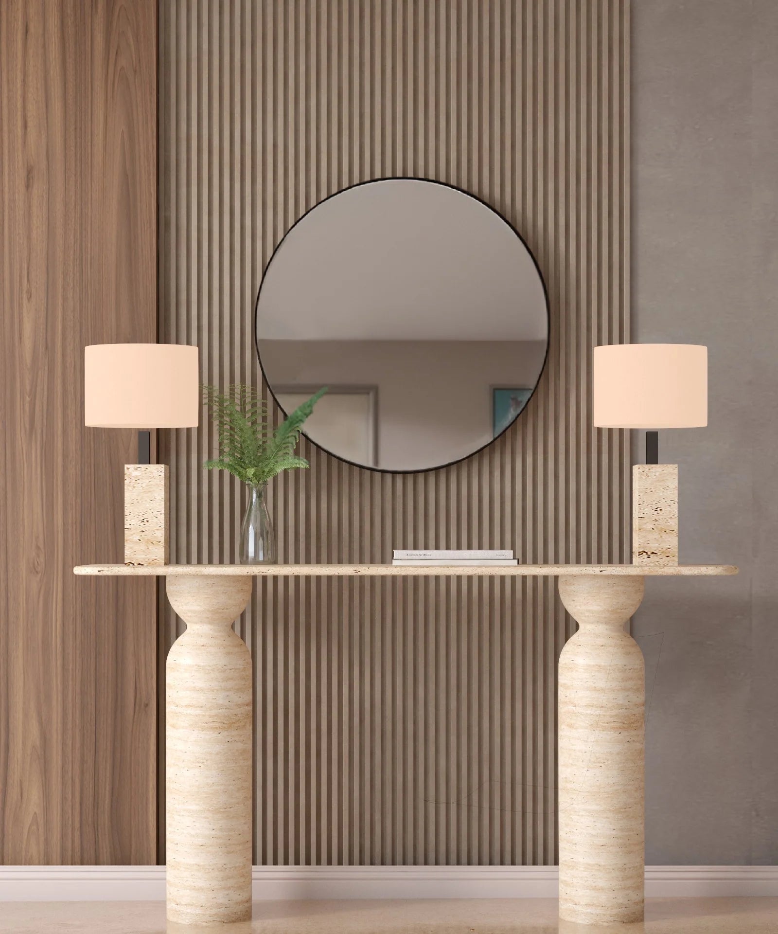 Console en Travertin TERRA COLUMN