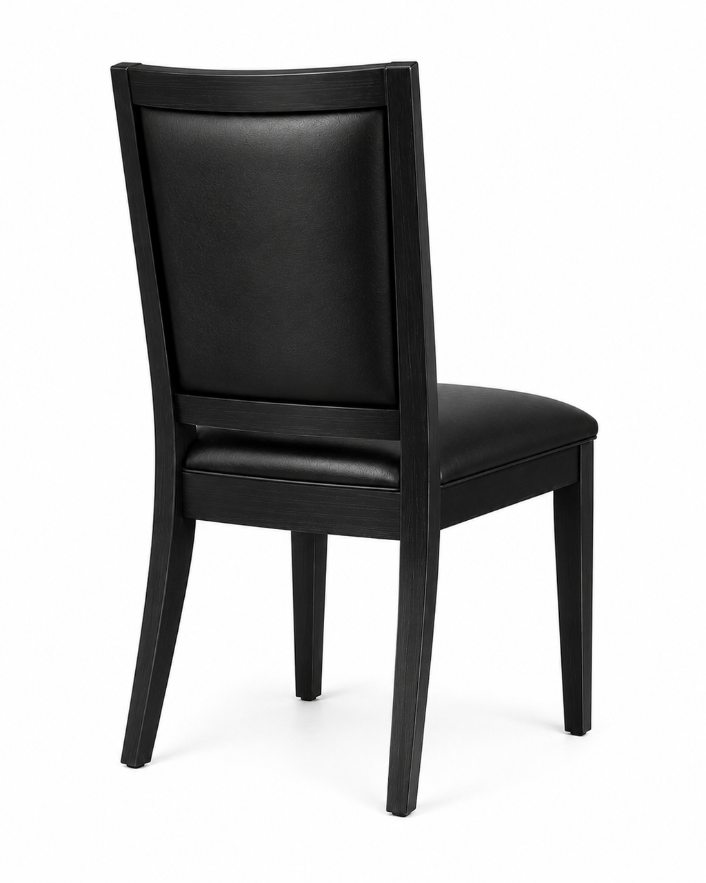 La Chaise de Repas Exécutive "Pure Onyx" en Chêne Noir et Cuir