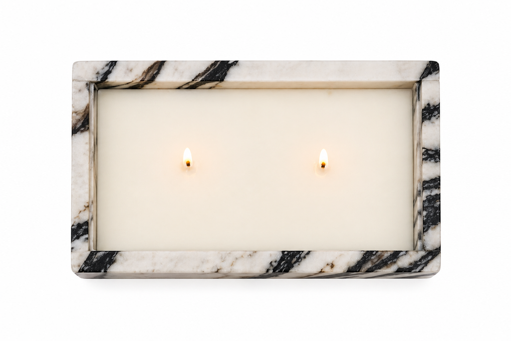 La Bougie Monolithe "Lumière d'Éternité"
