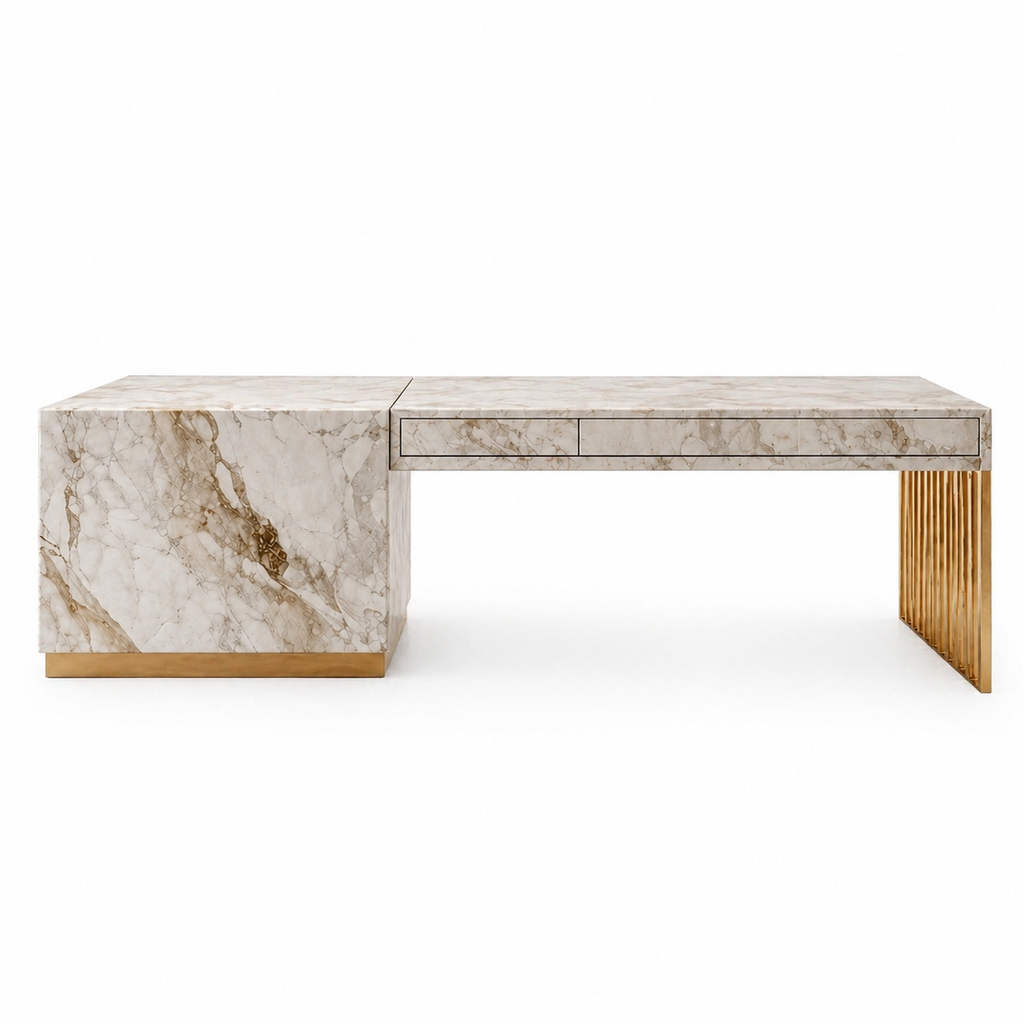 Le Bureau "Majesté" Calacatta