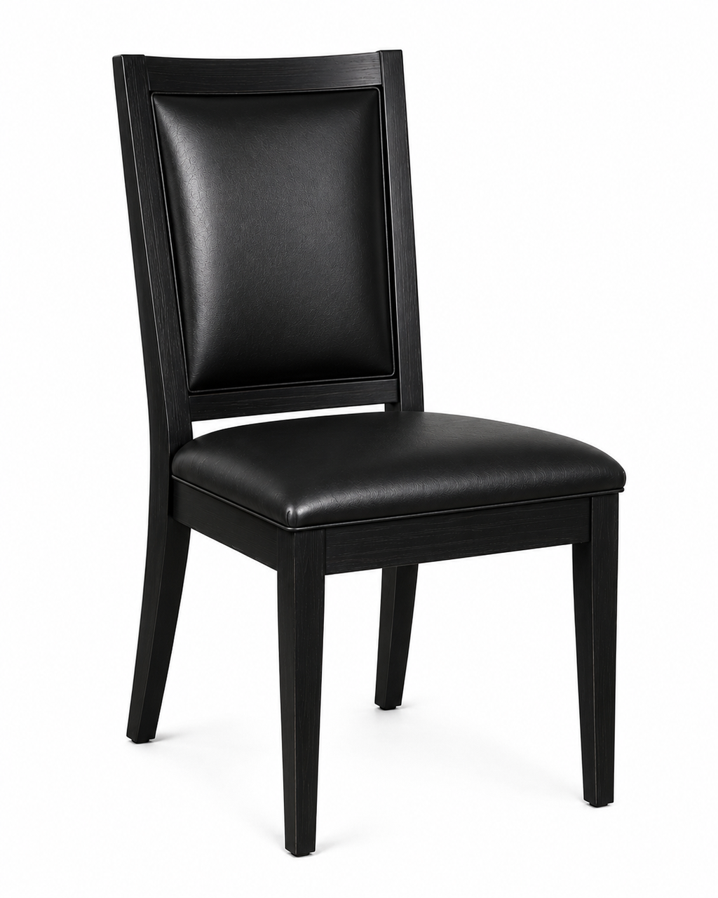 La Chaise de Repas Exécutive "Pure Onyx" en Chêne Noir et Cuir