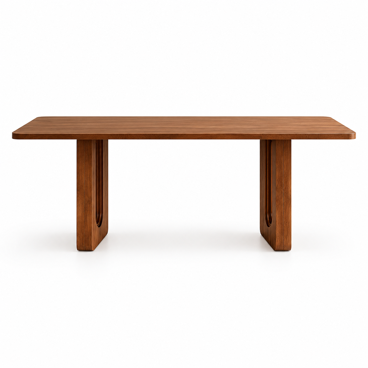 La Table à manger "Arcadie" en Noyer Massif