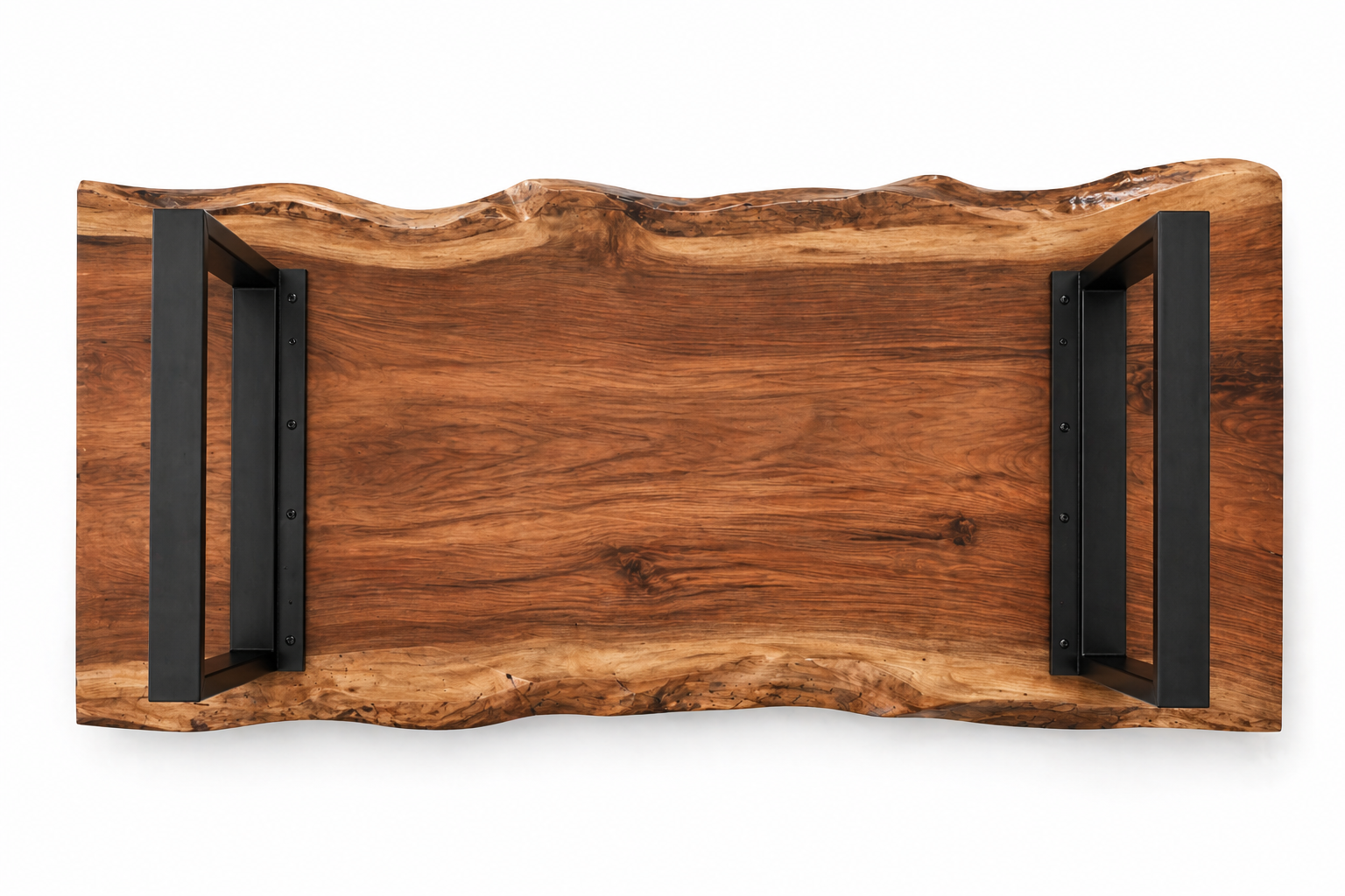 La Table "Sillage" en Noyer Live Edge
